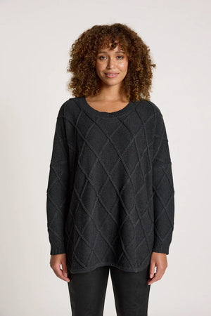 Eb & Ive Liora Relaxed Jumper Char