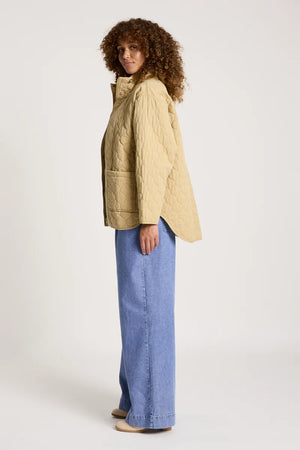 Eb & Ive Sansi Quilted Jacket Dune