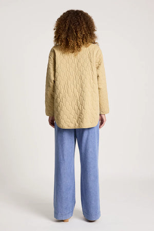 Eb & Ive Sansi Quilted Jacket Dune