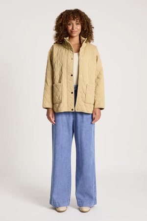 Eb & Ive Sansi Quilted Jacket Dune