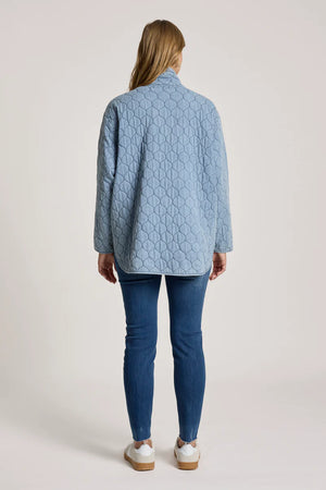 Eb & Ive Sansi Quilted Jacket Denim