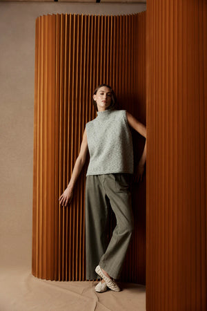 Eb & Ive Bodhi Denim Pant Olive