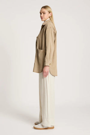 Eb & Ive Bodhi Denim Jacket Fawn