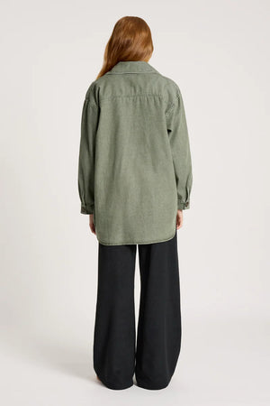 Eb & Ive Bodhi Denim Jacket Olive