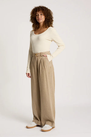 Eb & Ive Bodhi Denim Pant Fawn