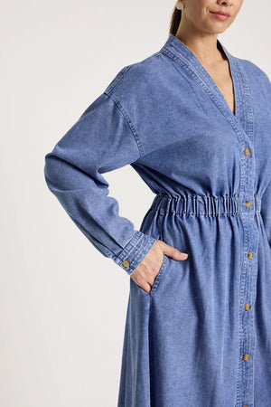 Eb & Ive Bodhi Denim Dress Denim