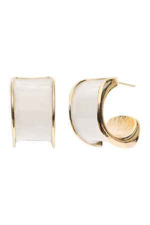 Eb & Ive Amira Earring White