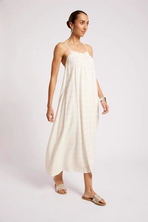Eb & Ive Sovana Tank Maxi Dress White