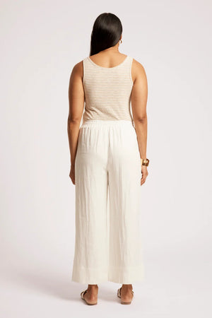 Eb & Ive Cove Relaxed Pant White