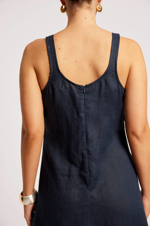 Eb & Ive Cove Tank Maxi Dress Indigo