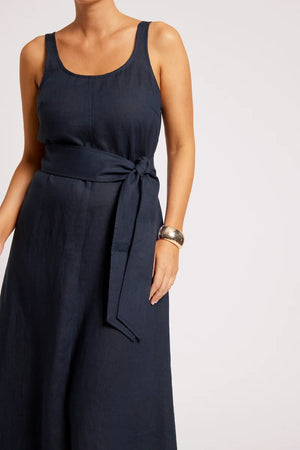 Eb & Ive Cove Tank Maxi Dress Indigo