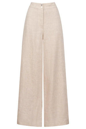 Eb & Ive Maris Splice Pant Tusk / Black