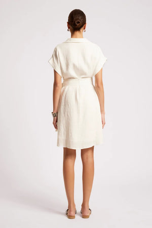 Eb & Ive Maris Shirt Dress White
