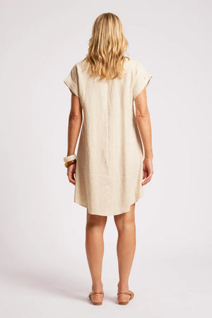 Eb & Ive Maris Shirt Dress Tusk