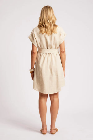 Eb & Ive Maris Shirt Dress Tusk