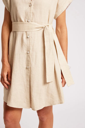 Eb & Ive Maris Shirt Dress Tusk