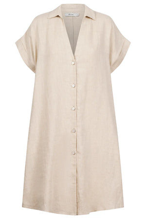 Eb & Ive Maris Shirt Dress Tusk
