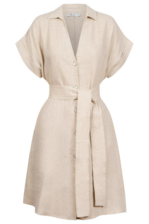 Eb & Ive Maris Shirt Dress Tusk