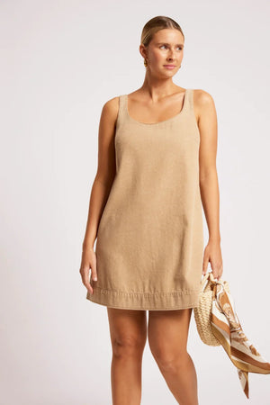 Eb & Ive Dusk Tank Dress Dune