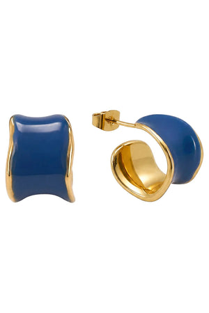 Eb & Ive Coast Cuff Earring - Blue
