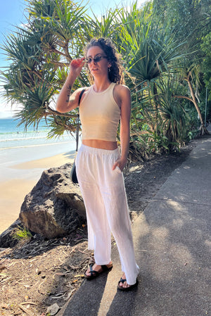 Thanne Frankie Tank Beige