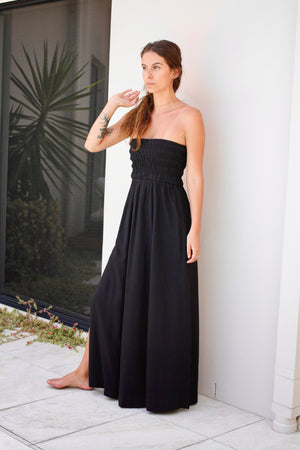Goddess Coco Maxi Black