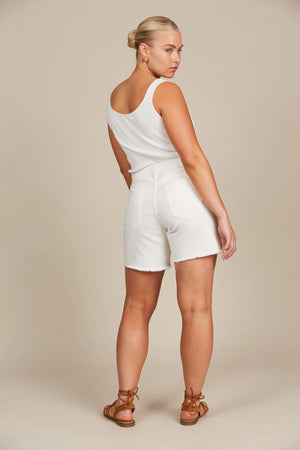 Isle of Mine Duke Denim Shorts Salt