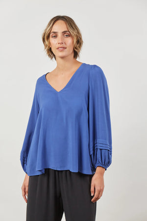 Isle Of Mine Euphoria V Blouse Azure