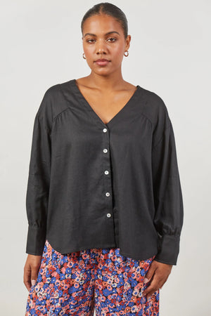 Isle Of Mine Panorama Blouse Onyx