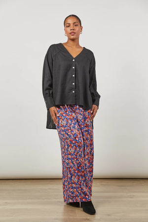 Isle Of Mine Panorama Blouse Onyx