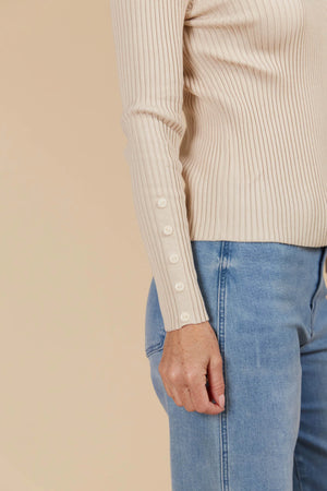 Isle Of Mine Juno Knit Top Canvas