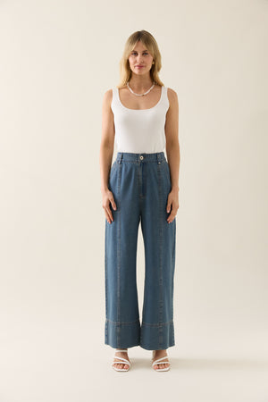 Isle of Mine Sofie Denim Pant Drift