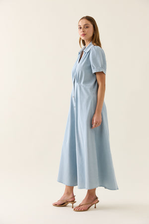 Isle of Mine Sofie Denim Tank Dress Drift