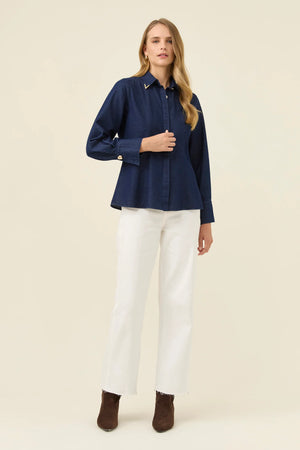 Isle Of Mine Sloane Denim Shirt Indigo