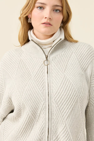 Isle Of Mine Sadie Zip Jumper Marle
