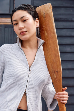 Isle Of Mine Sadie Zip Jumper Marle