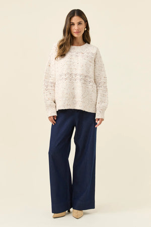 Isle Of Mine Mckenna Jumper Ivory