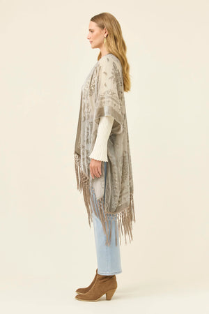 Isle Of Mine Navi Velvet Cape Stone