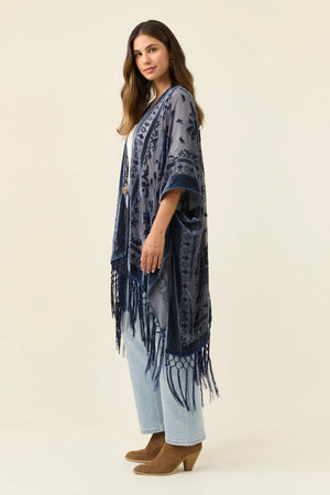 Isle Of Mine Navi Velvet Cape Navy