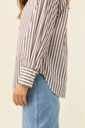 Isle Of Mine Quinn Shirt Chocolate