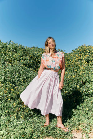Isle Of Mine Rosa Reversible Crop Top Floral