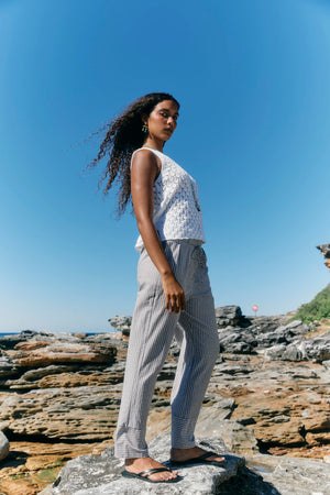 Isle Of Mine Mia Knit Top White