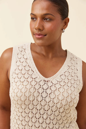 Isle Of Mine Mia Knit Top Canvas