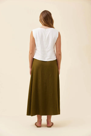 Isle Of Mine Anita Tank White