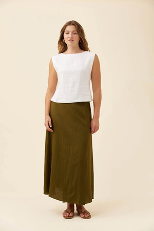 Isle Of Mine Anita Tank White