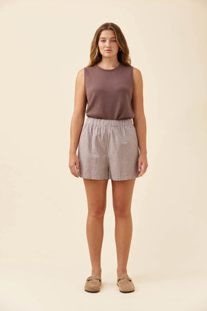 Isle Of Mine Lyndell Short Taupe