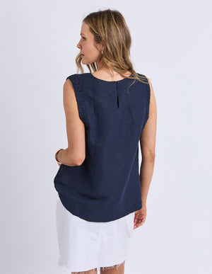 Foxwood Bermuda Top Navy