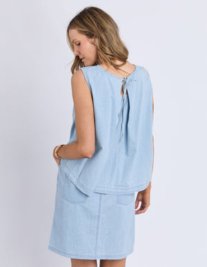 Foxwood Zetta Top Light Blue