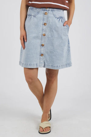 Foxwood Amanda Skirt 90s Vintage Blue