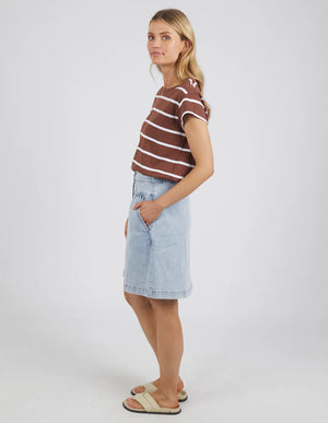 Foxwood Amanda Skirt 90s Vintage Blue